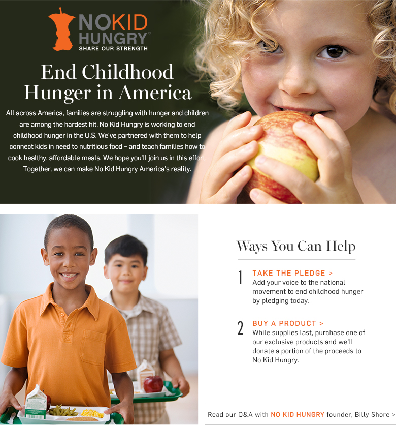 No Kid Hungry-Share Our Strength No Kid Hungry-Share Our Strength