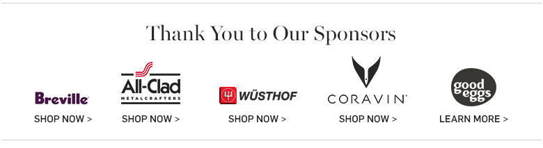 Thank you for our Sponsors Thank you for our Sponsors