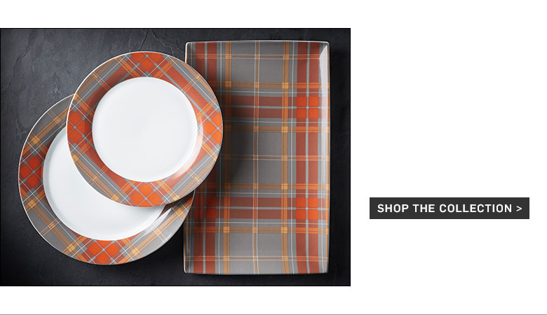 Autumn Plaid Dinnerware Autumn Plaid Dinnerware