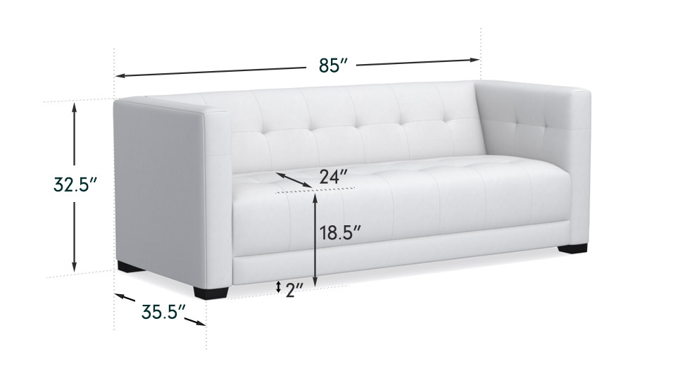 Cavallo Sofa 85" Cavallo Sofa 85"