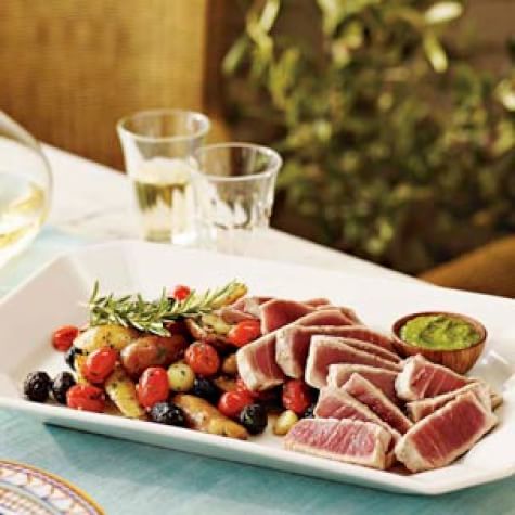 Olive Oil-Poached Tuna