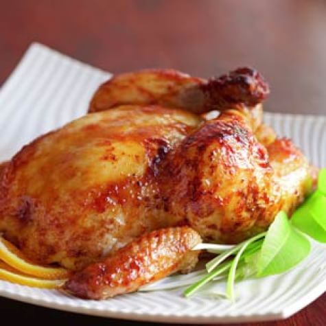 Miso-Glazed Roast Chicken