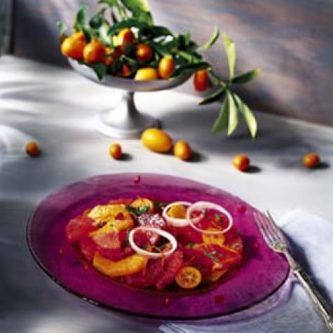 Citrus Salad with Mint and Red Onions
