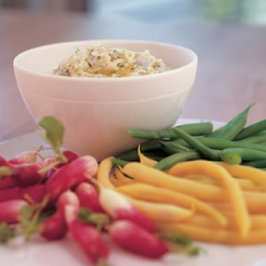 Preparing Crudités