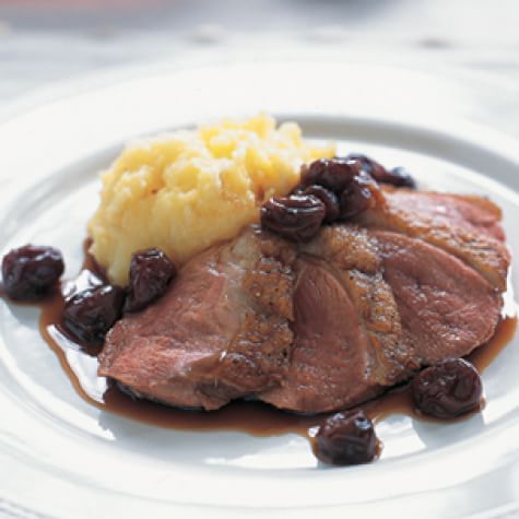 Duck with Tart Cherry-Port Sauce | Williams Sonoma