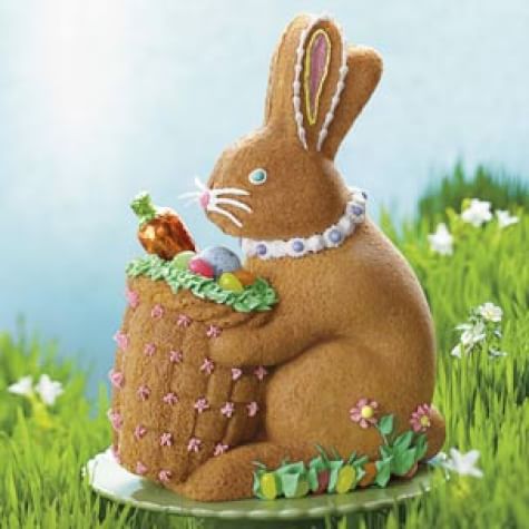 Decorated Bunny with Basket Cake | Williams Sonoma