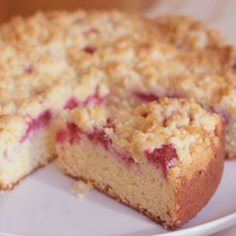 fresh raspberry sour cream