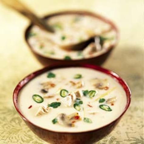Chicken Coconut Soup with Lemongrass Chicken Coconut Soup with Lemongrass