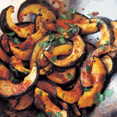 Roasted Acorn Squash with Chipotle and Cilantro  Williams Sonoma