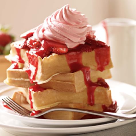 waffles belgian strawberry topping waffle toppings triple sonoma williams recipe recipes