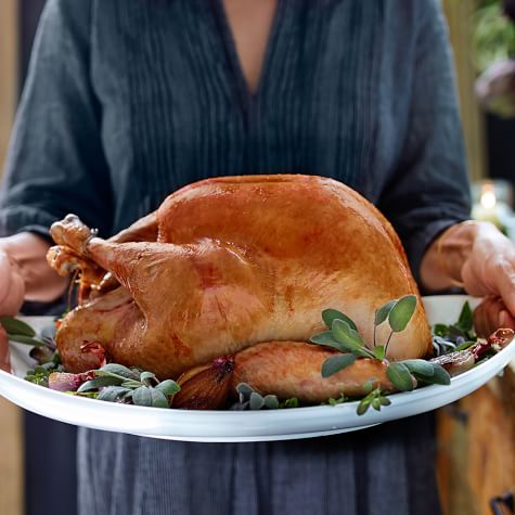 Turkey With White Wine Gravy Williams Sonoma Turkey With White Wine Gravy Williams