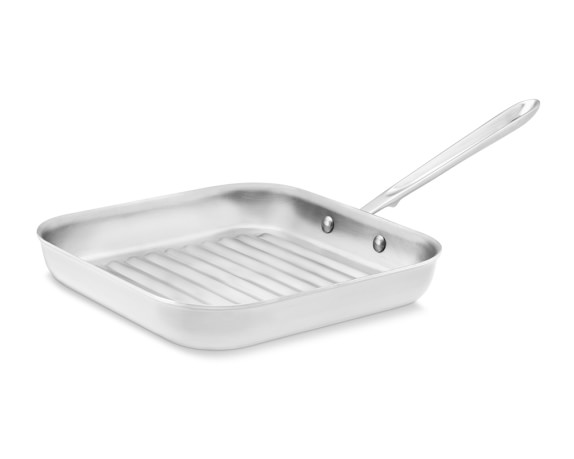 All-Clad d5 Stainless-Steel Square Grill Pan