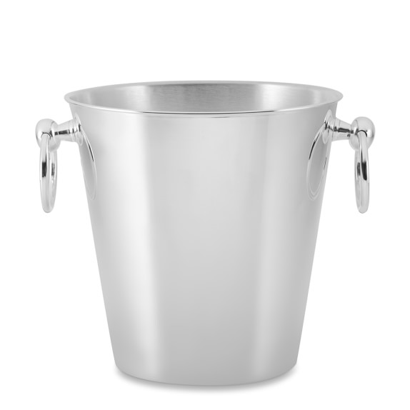 Presidio Silver Plated Ice Bucket, Plain