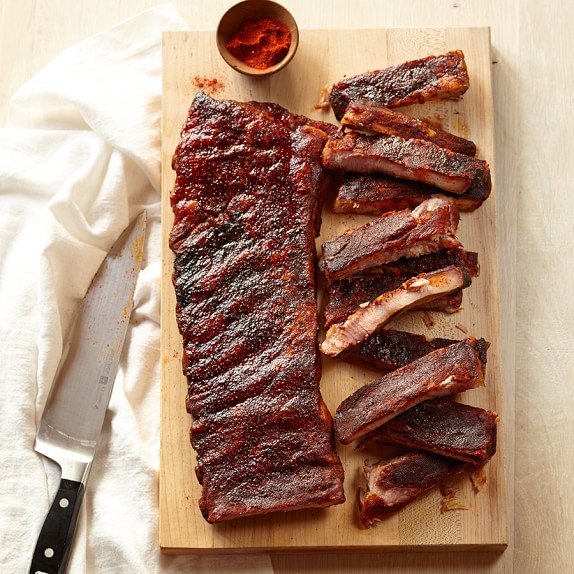 Williams Sonoma BBQ Rack of Ribs with Dry Rub