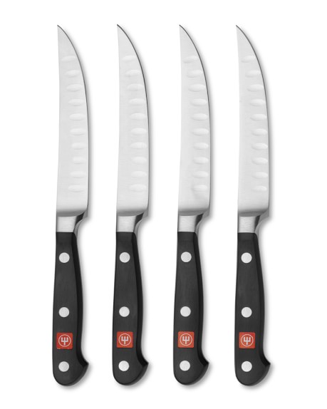 Wüsthof Classic Hollow-Edge Steak Knives, Set of 4