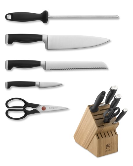 Zwilling J.A. Henckels Four Star II 6-Piece Knife Block Set