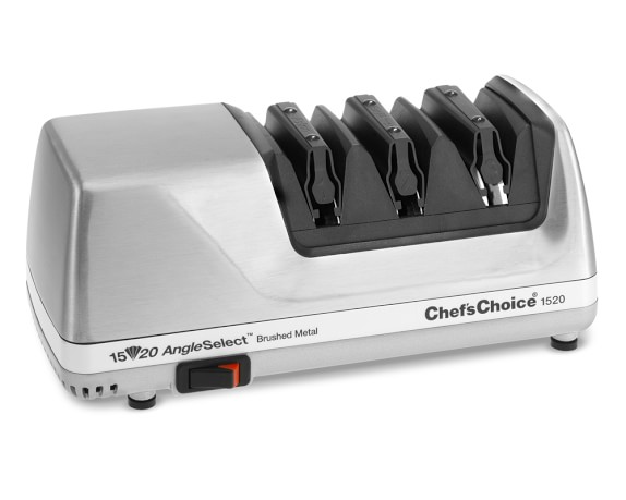 Chef'sChoice 1520 Angle Select Electric Knife Sharpener, Stainless-Steel