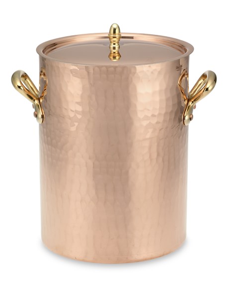 Mauviel Hammered Copper Soup Station
