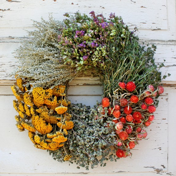 Floral Herb Wreath, 14