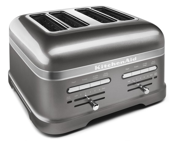 KitchenAid® Pro Line® 4-Slice Toaster, Medallion Silver