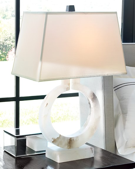 Madison Lamp, Alabaster