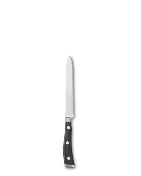 Wüsthof Classic Ikon Serrated Utility Knife, 5
