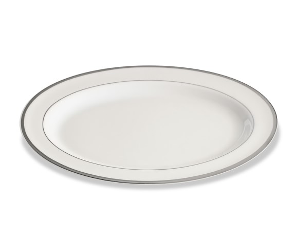Pickard Signature Oval Platter, Platinum