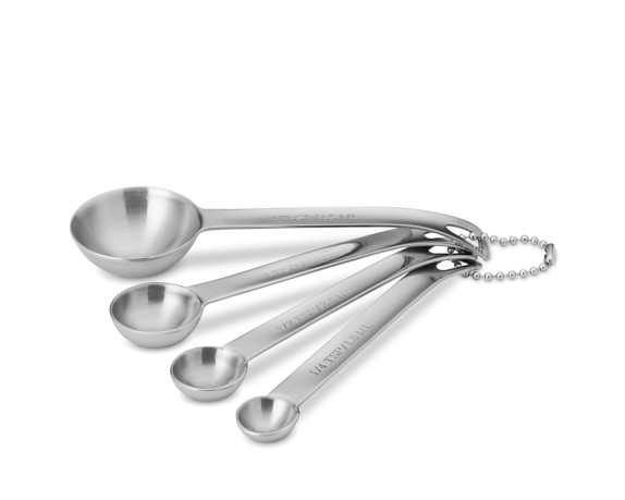 Williams Sonoma Stainless-Steel Measuring Spoons, Set of 4