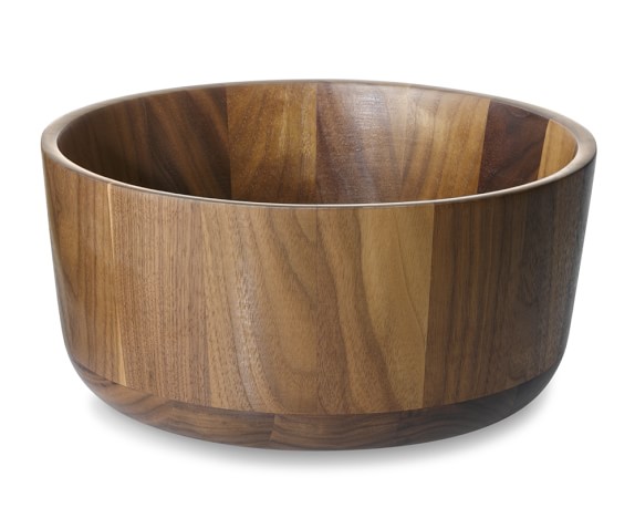 McLeod Walnut Tulip Salad Bowl, 12