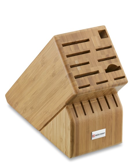 Wüsthof 17-Slot Bamboo Knife Block