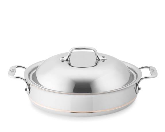 All-Clad Copper Core Sauteuse, 3-Qt.
