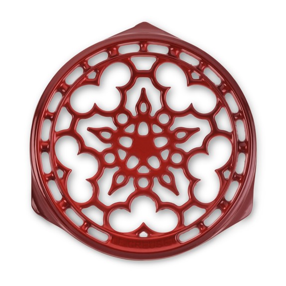 Le Creuset Heritage Cast-Iron Deluxe Round Trivet, 9