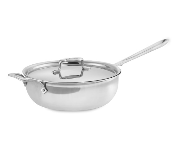 All-Clad d5 Stainless-Steel Essential Pan, 4-Qt.