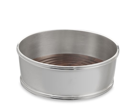 Presidio Silver Plated Bottle Coaster, Plain
