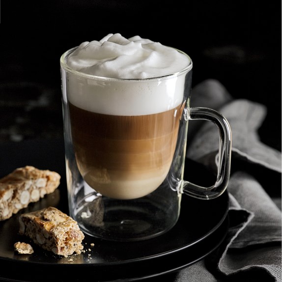 Double Wall Glass Espresso Cups, Set of 4 Williams Sonoma