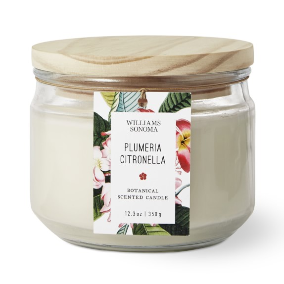Citronella MultiWick Plumeria Candle Williams Sonoma