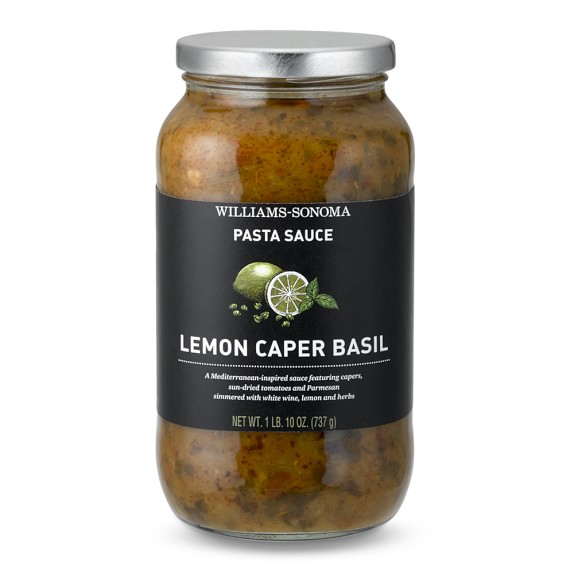 Williams Sonoma Lemon Caper Basil Pasta Sauce | Williams Sonoma