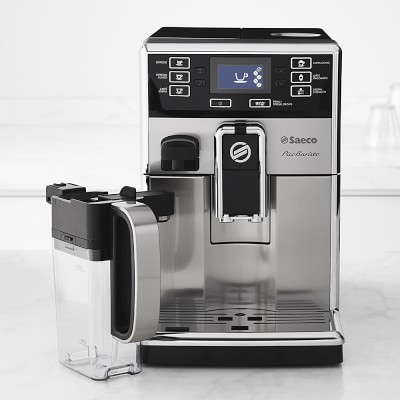 Saeco PicoBaristo Espresso Maker with Milk Carafe Williams Sonoma