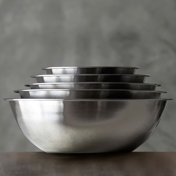 Stainless Steel Restaurant Mixing Bowl Williams Sonoma