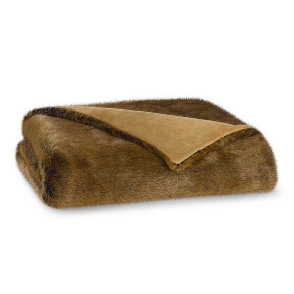 Faux Fur Throws Williams Sonoma