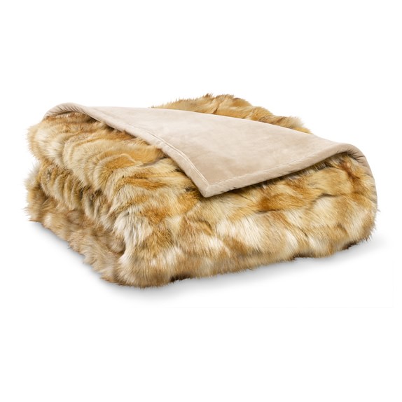 Faux Fur Throws Williams Sonoma
