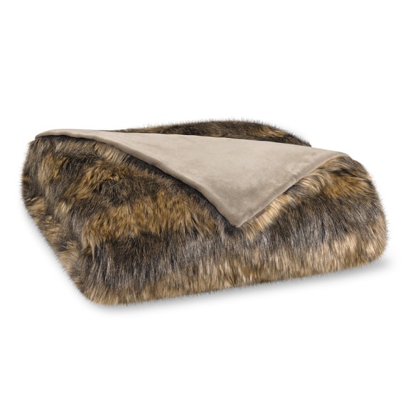 Faux Fur Throws Williams Sonoma