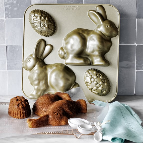 Nordic Ware Easter Bunny Cake Pan Williams Sonoma