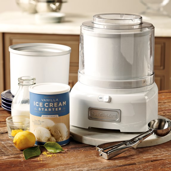 Cuisinart Ice Cream Maker with Extra Freezer Bowl Williams Sonoma