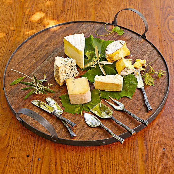 Cheese Board with Metal Handle Williams Sonoma
