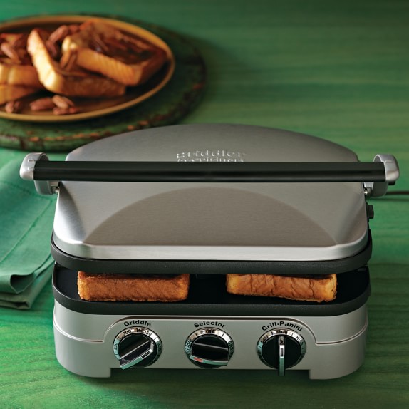 Cuisinart Griddler Grill, Griddle & Panini Press Williams Sonoma