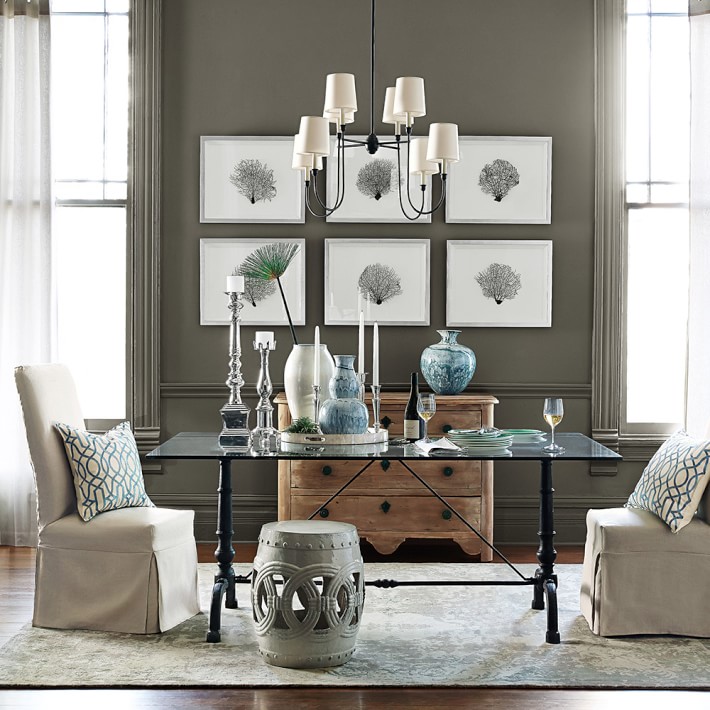 la-coupole-rectangular-iron-bistro-table-with-marble-top-o william sonoma home rugs