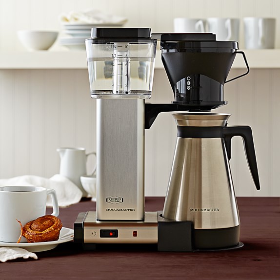 Technivorm Moccamaster Manual Drip Stop Coffee Maker with Thermal Carafe Williams Sonoma