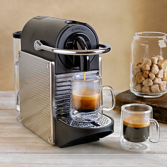 Double Wall Glass Espresso Cups, Set of 4 Williams Sonoma