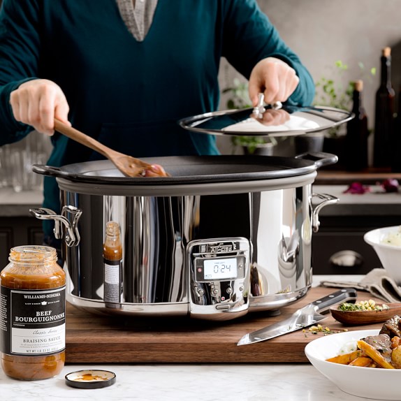 AllClad Deluxe Slow Cooker with CastAluminum Insert, 7 Qt. Williams